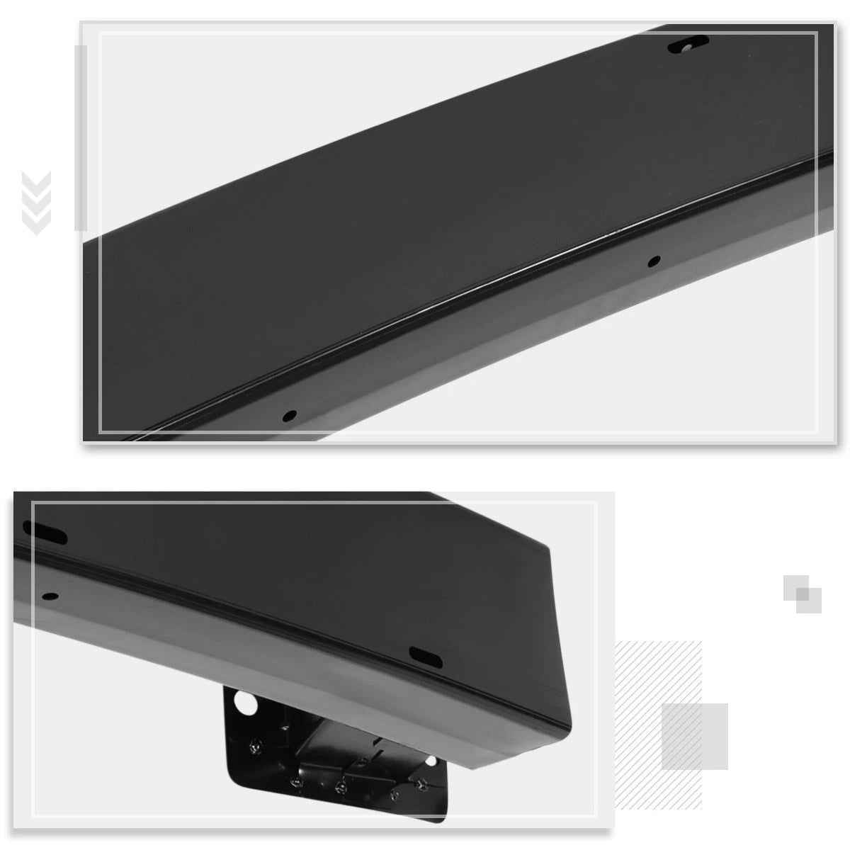 Front Bumper License Plate Mounting Bracket for Mercedes-Benz S450/S560 (2018–2020)