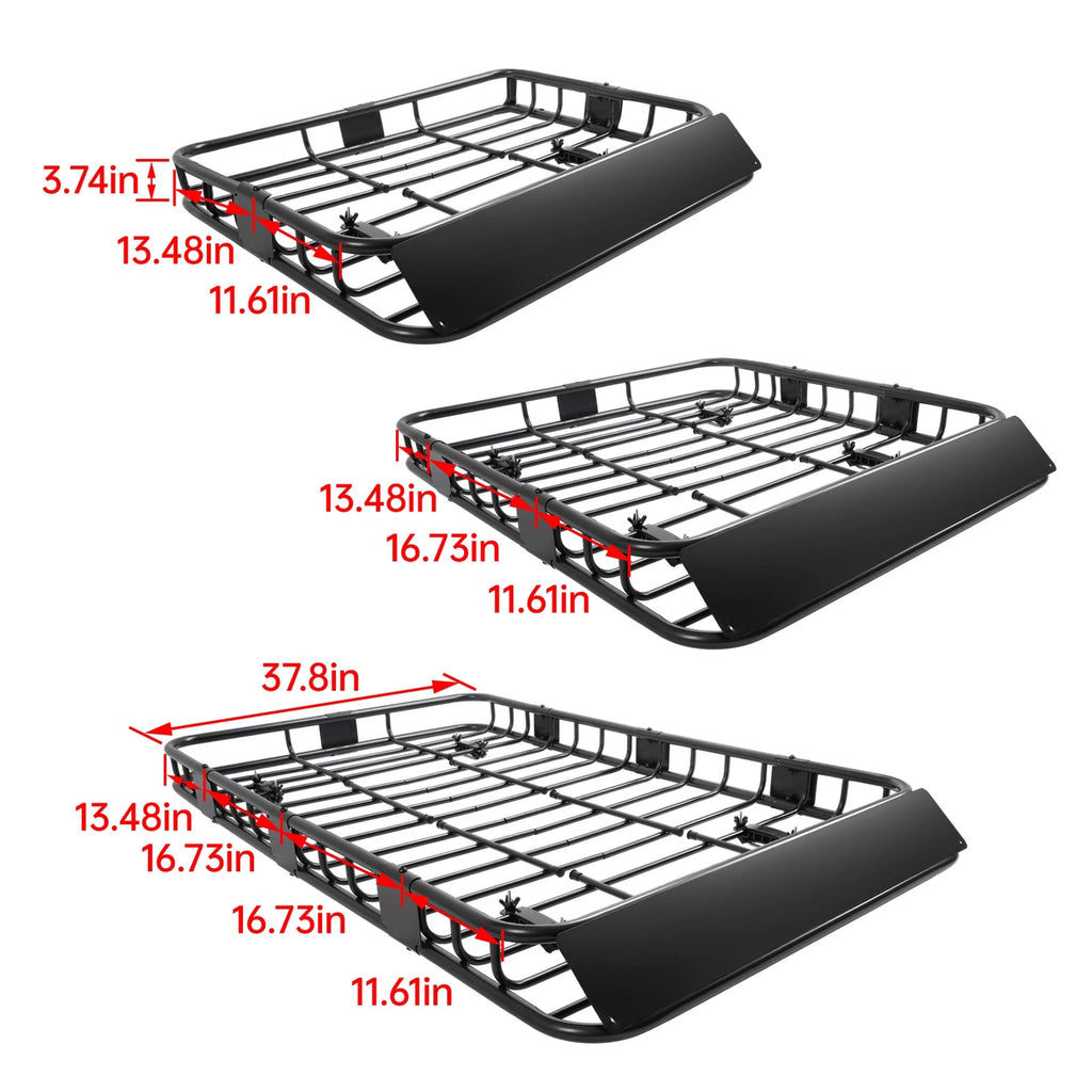 64'' Roof Rack for SUV Cargo Carrier (500LBS Capacity)