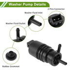 Windshield Washer Pump with Grommet for Alfa Romeo 4C (2015–2020) No. 90585761