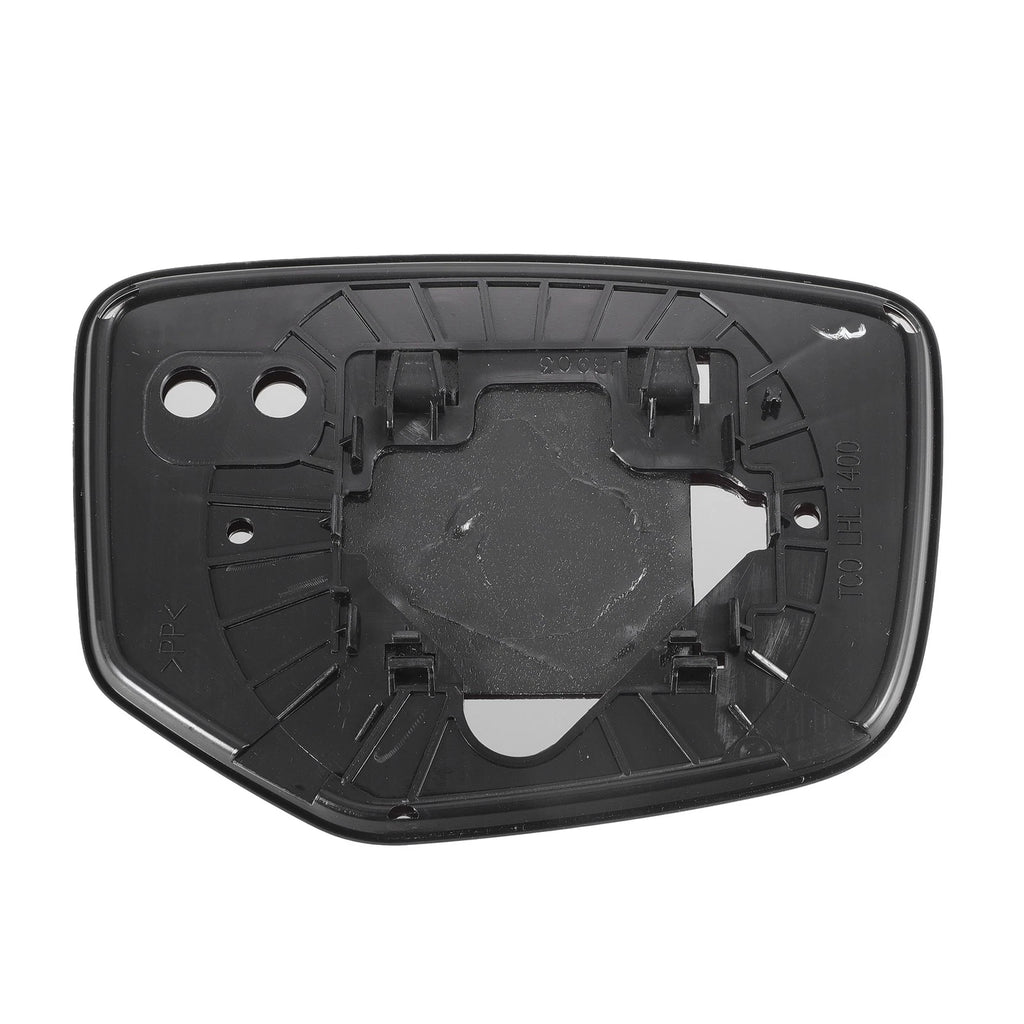 Left Side White Mirror Glass w/ Back for Honda Accord (2008–2010)