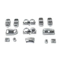 Hand Control Switch Housing Button Cap Chrome for Harley Road Electra (2009-2023)