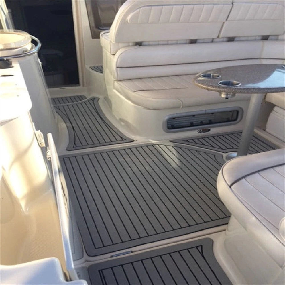 Swim Platform Cockpit Pad for Maxum 3000 SCR (1999) - EVA Faux Foam Teak Deck