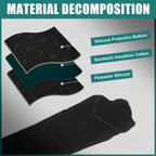 Dashboard Cover Mat for Toyota Prius (2012–2015) - Black Polyester