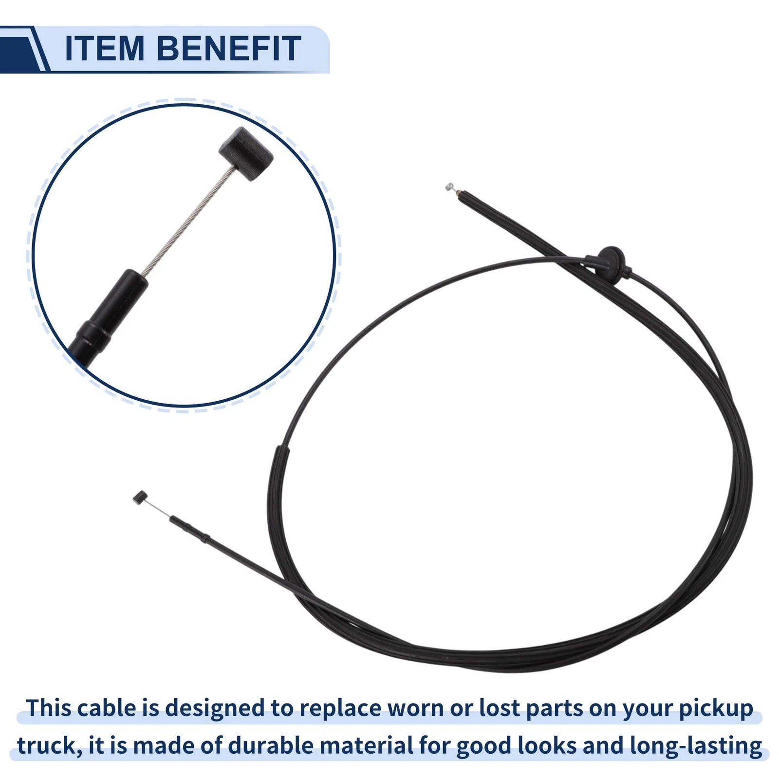 Hood Latch Release Cable for Audi A6 Quattro (2012–2016) No.L4G0823535