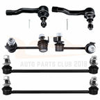 Set of 6 Stabilizer Bar Link Tie Rod Ends for Infiniti FX45 FX35 (2003–2006)