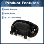 Front Left Door Handle for Hyundai H1 Starex (1998–2007) - Black
