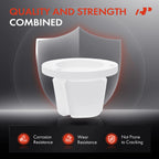 50Pcs 10mm Nylon Headlight Grommet Retainer Clip for Hyundai