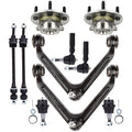 Set of 10 Front Control Arm Ball Joints and Tie Rods for Dodge Ram 1500 (2002–2005)