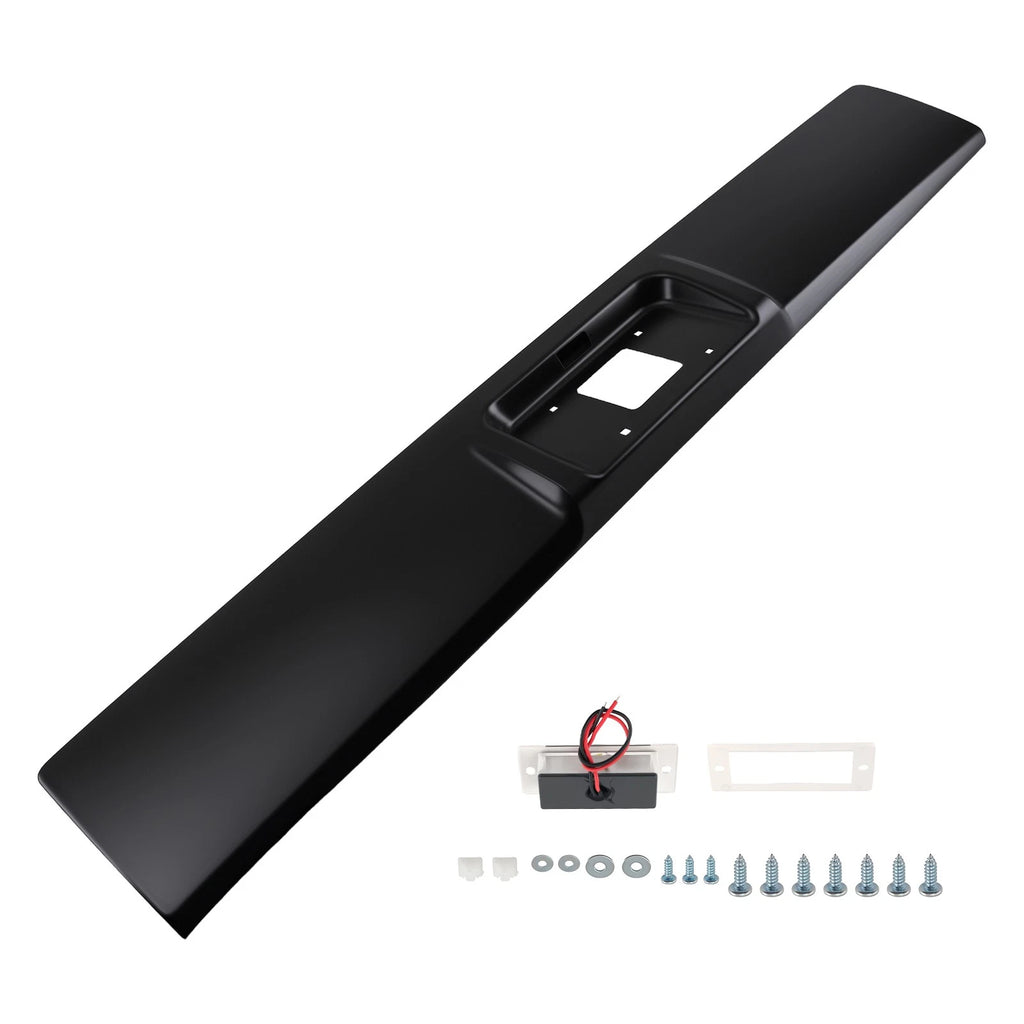 Black Steel Rear Roll Pan for Ram 1500 (2002–2008)