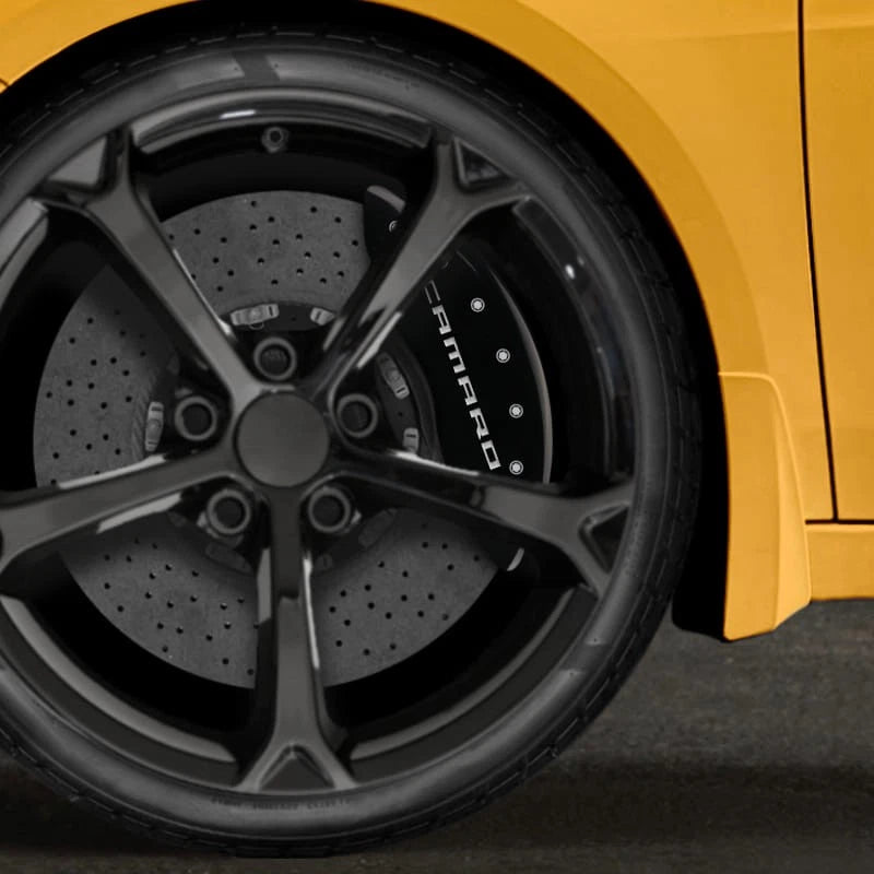 Black Gen 5 Style Caliper Covers for 2012 Camaro SS 45th Anniv V8 by MGP