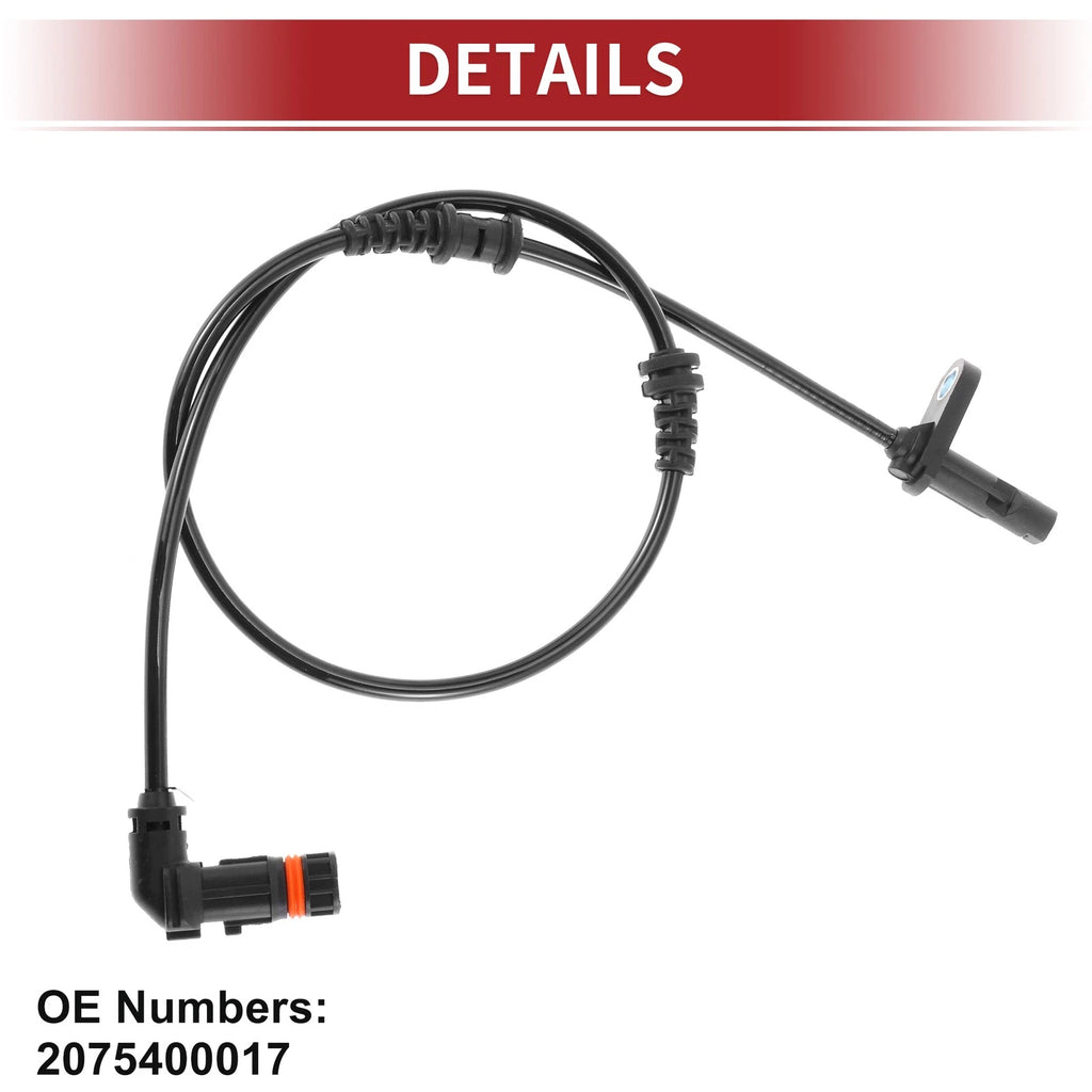 ABS Wheel Speed Sensor No. 2075400017 for Mercedes-Benz E350 E550 (2006–2017)