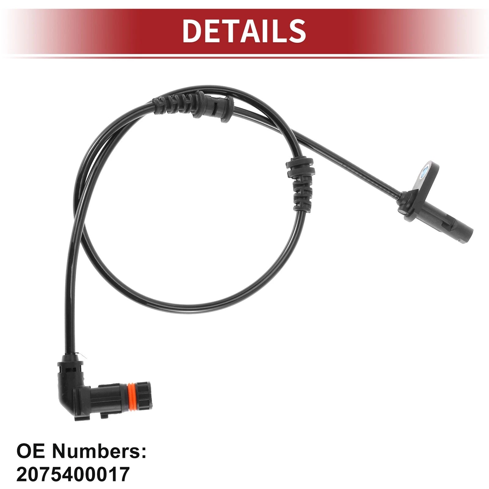 ABS Wheel Speed Sensor No. 2075400017 for Mercedes-Benz E350 E550 (2006–2017)