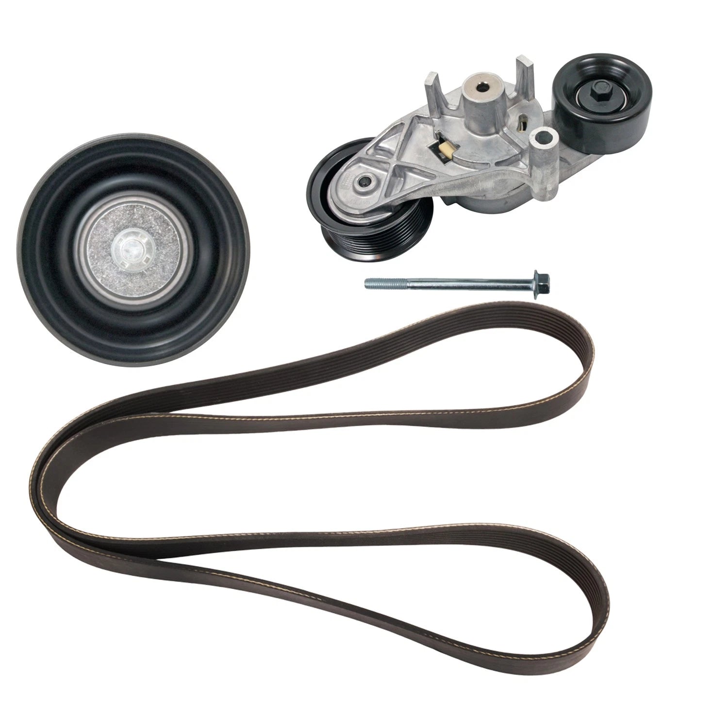 Drive Belt Idler Pulley Tensioner Kit for E350 Super Duty (2003–2007)