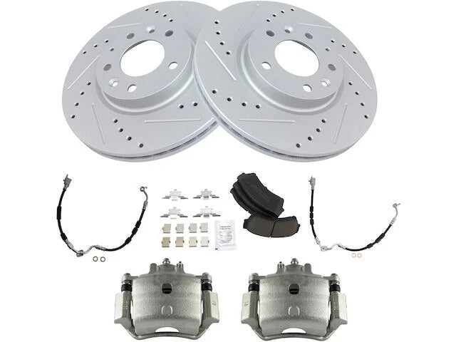 Front Brake Pad Rotor Caliper Set for Mazda 6 (2006–2008) NW981XK