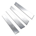 Diamond Grade 4pc Stainless Steel Pillar Post Covers for 2018-2024 Kia Rio Seda
