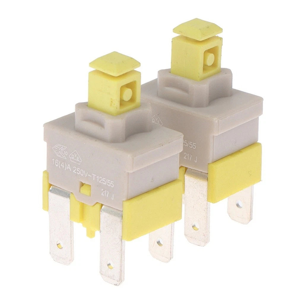 4-Pin 16A 250V Power Switch for Elf-Locking Appliance