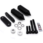 Black Spike Frame Slider Crash Protector for Honda CBR1000 (2004–2005)