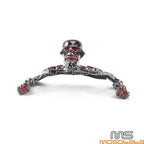 4'' Headlight Foglight Turn Signal Skeleton Ornament for Harley