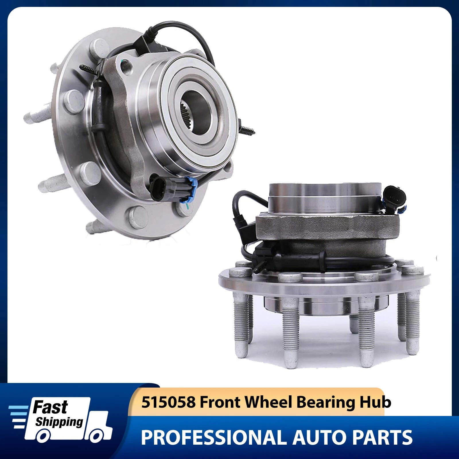 Front Wheel Bearing Hub for Chevrolet Silverado GMC Sierra 2500 HD (2011–2019)
