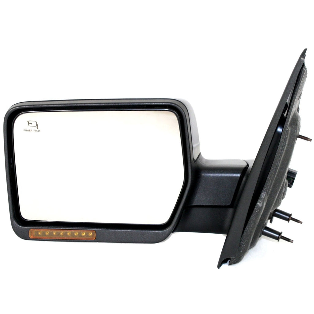 Set of 2 Heated Power Folding Mirrors for Ford F-150 (2007–2008)