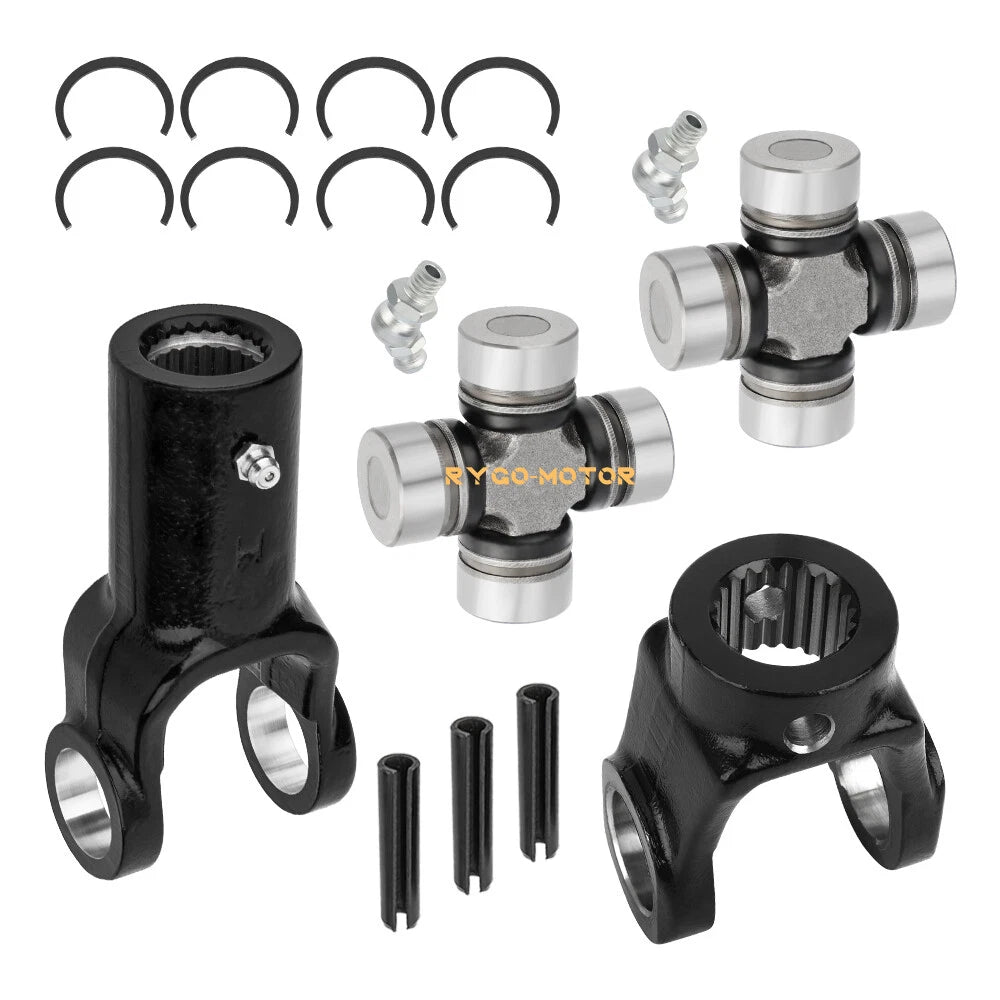 Front Prop Shaft Yoke & U-Joint Set of 2 for Polaris Ranger 570 (2015–2023)