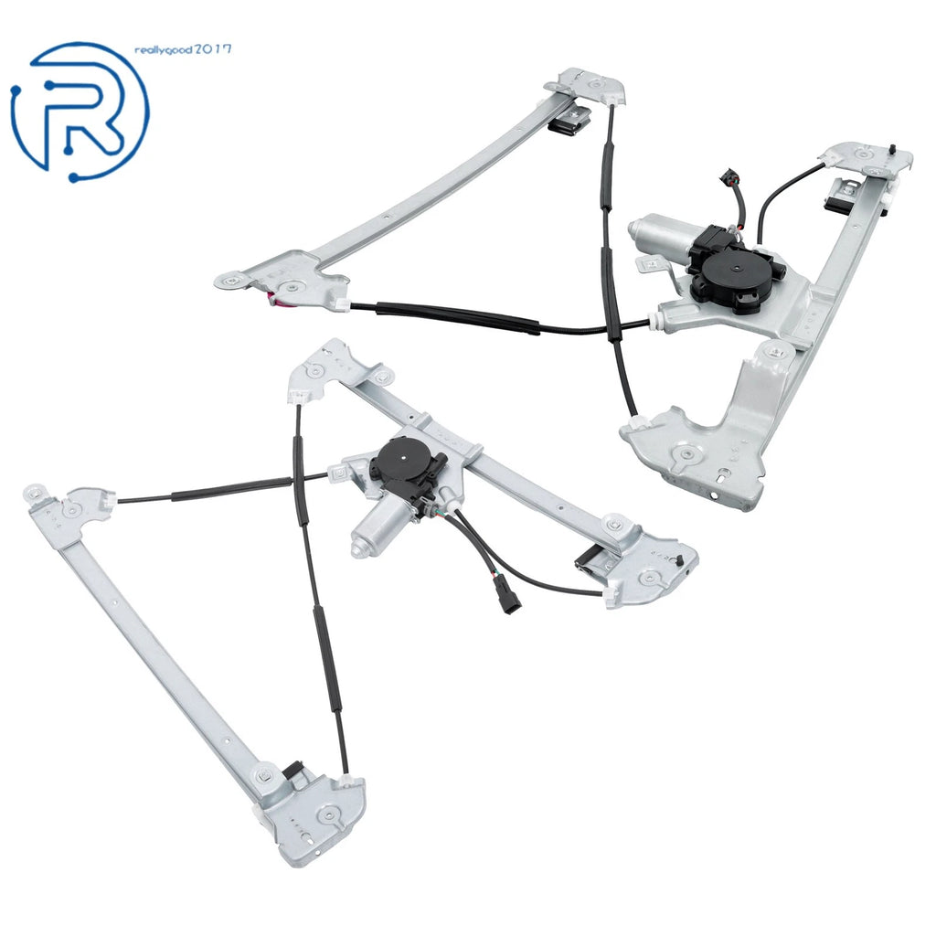 Set of 2 Window Regulators with Motor for Ford F150 (2004-2008)