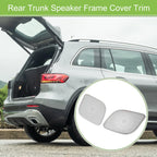 2 Pcs Rear Trunk Speaker Frame Cover Trim for Mercedes Benz GLB (2020)