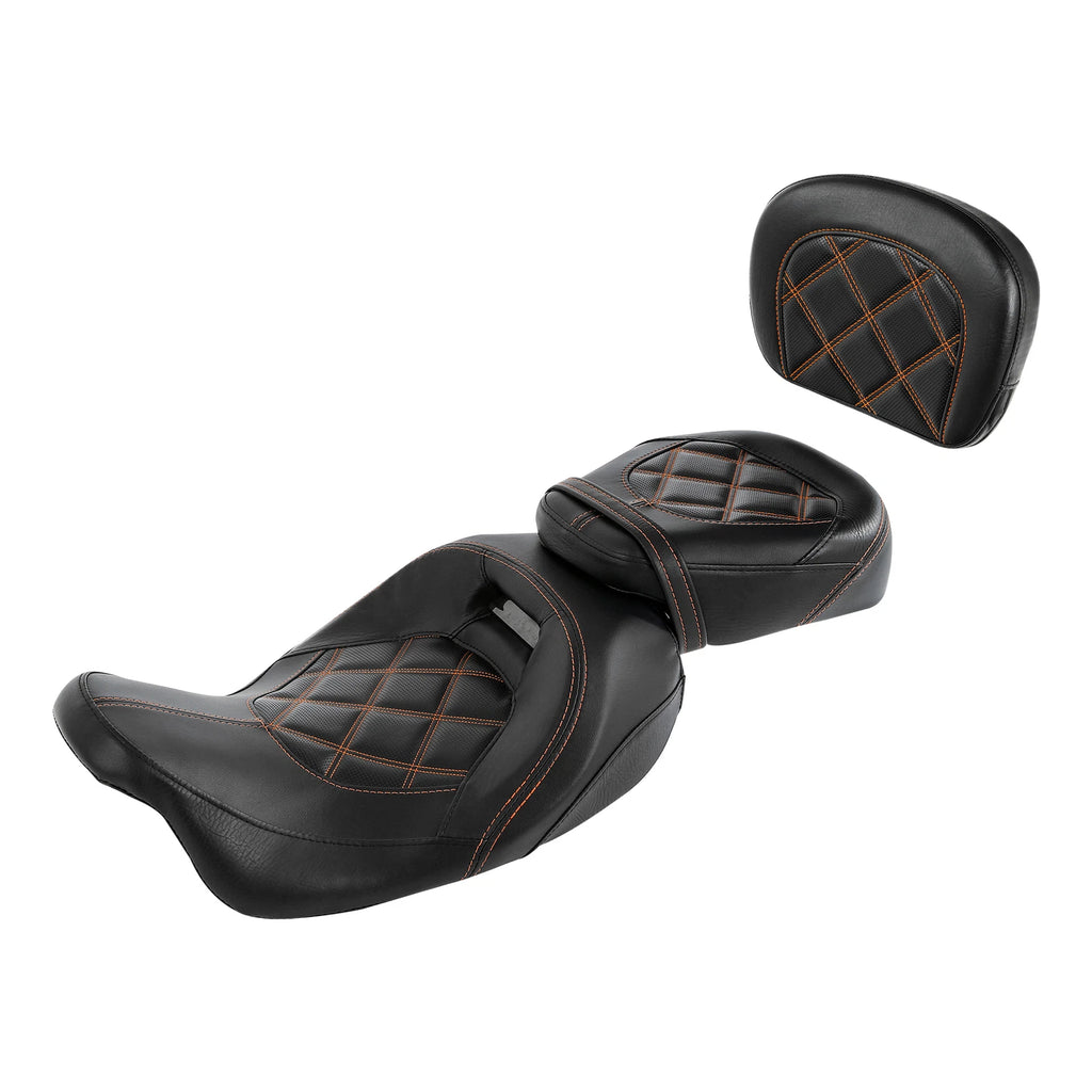 Driver Passenger Seat & Pad for Harley Electra Road Glide King (2009–2023)