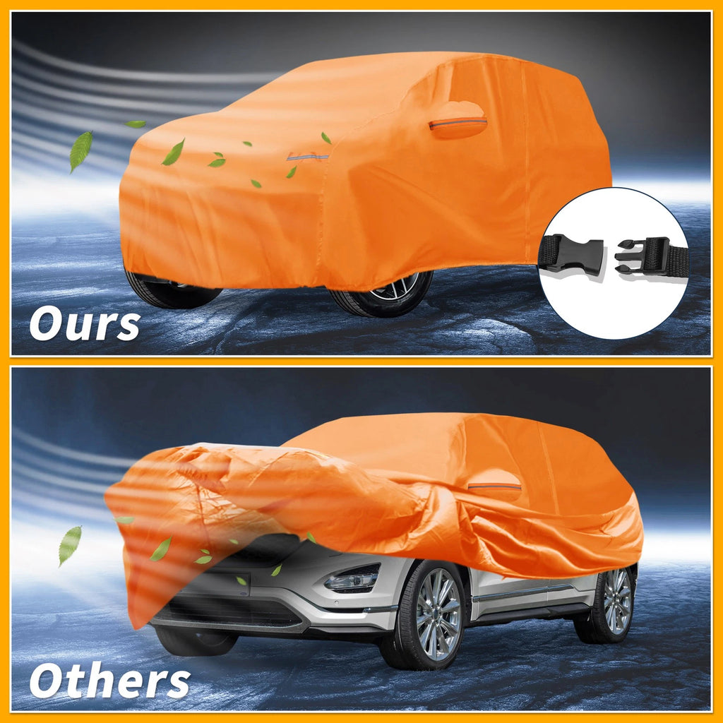 Waterproof Car Cover for Ford Edge (2015–2023) 210D-PU with Zipper