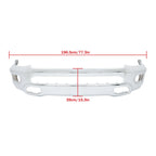Front Bumper Replacement for RAM 1500 (2019–2024) Chrome Steel