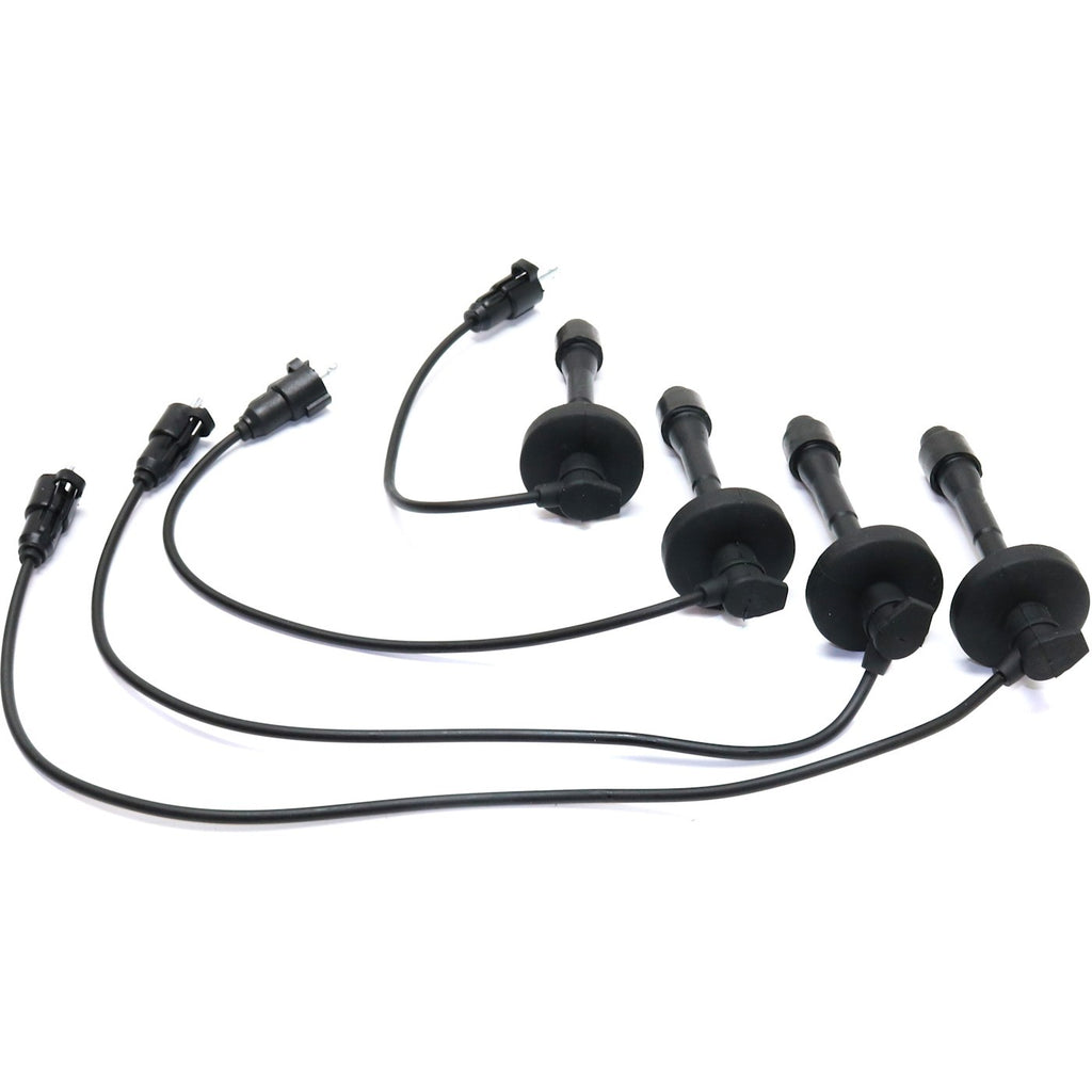 Set of 4 Spark Plug Wires for Chevy Toyota Corolla (1998–1999)
