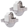 Pair Engine Motor Mount for Porsche Cayenne (2015–2018) 3.6L 4.8L V6 CURA CXZA