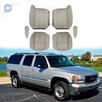 Set of 2 Tan Seat Covers for Chevrolet Tahoe GMC Yukon (2003–2006)