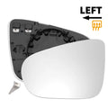 Heated Left Side Mirror Glass for Volkswagen Golf Mk6 (2009–2013)
