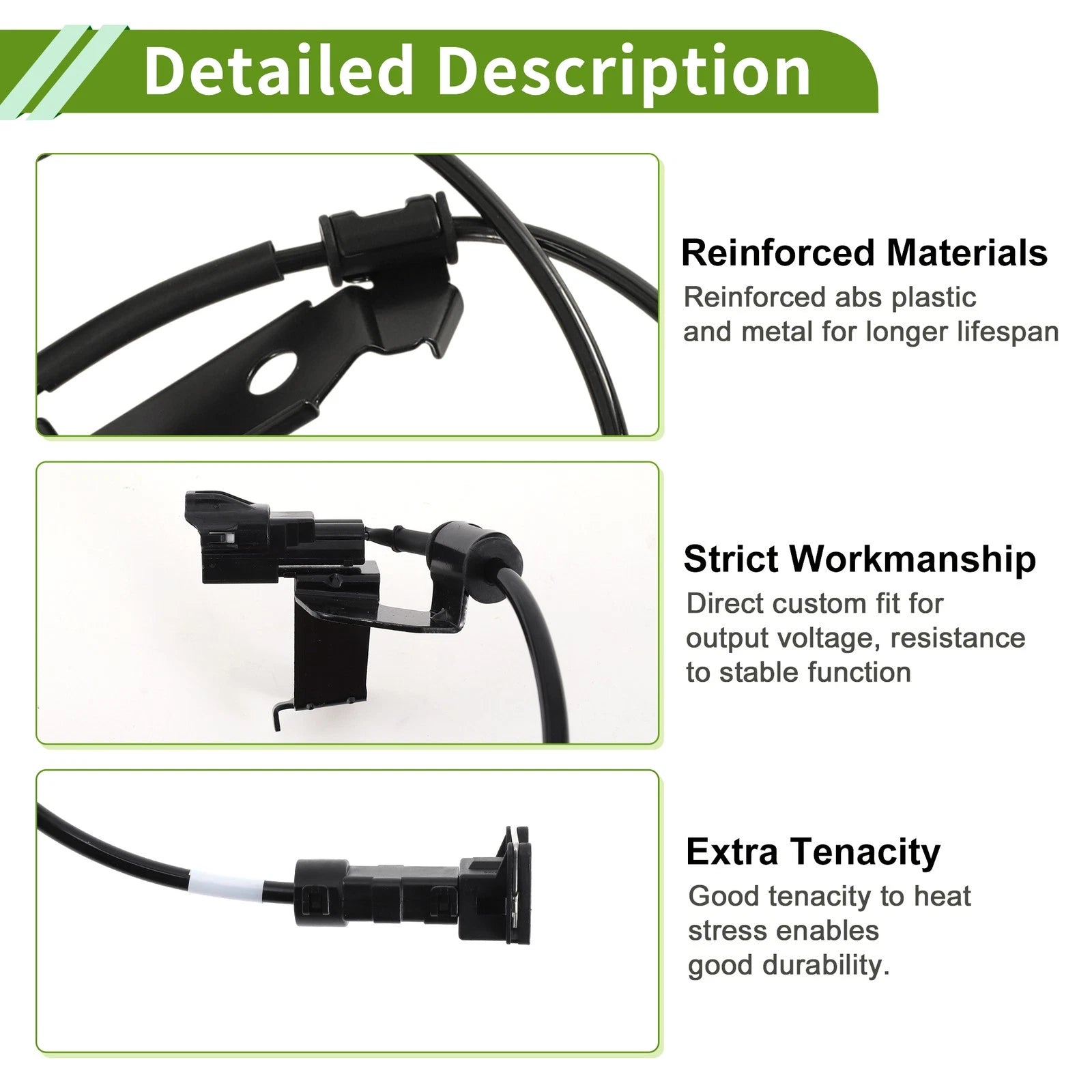 ABS Wheel Speed Sensor No. 95680A9000 for Kia Sedona (2015–2019)