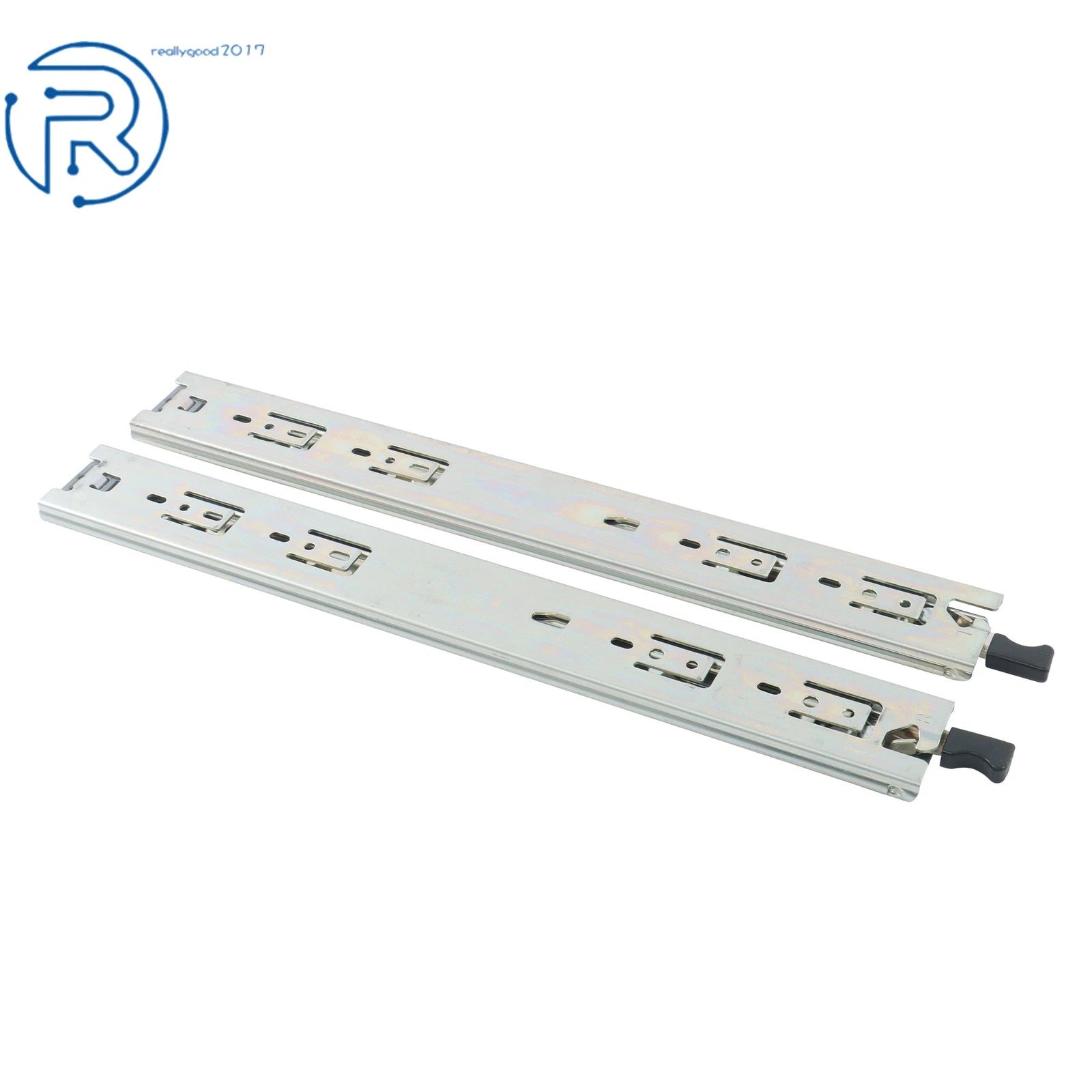 1 Pair Heavy Duty Drawer Slides for Universal Use (16 Inch)