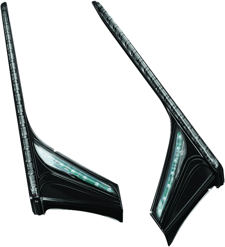 Kuryakyn LED Vertical Rear Light Strips for Honda Gold Wing F6B (2013–2016)