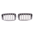 Replacement Silver Chrome Plastic Driver Side Grille For 2007-2013 BMW X5