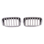 Replacement Silver Chrome Plastic Driver Side Grille For 2007-2013 BMW X5