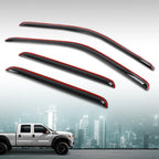 Rain Guards Window Visors for Ford F-250 F-350 Super Crew Cab (1999–2016)
