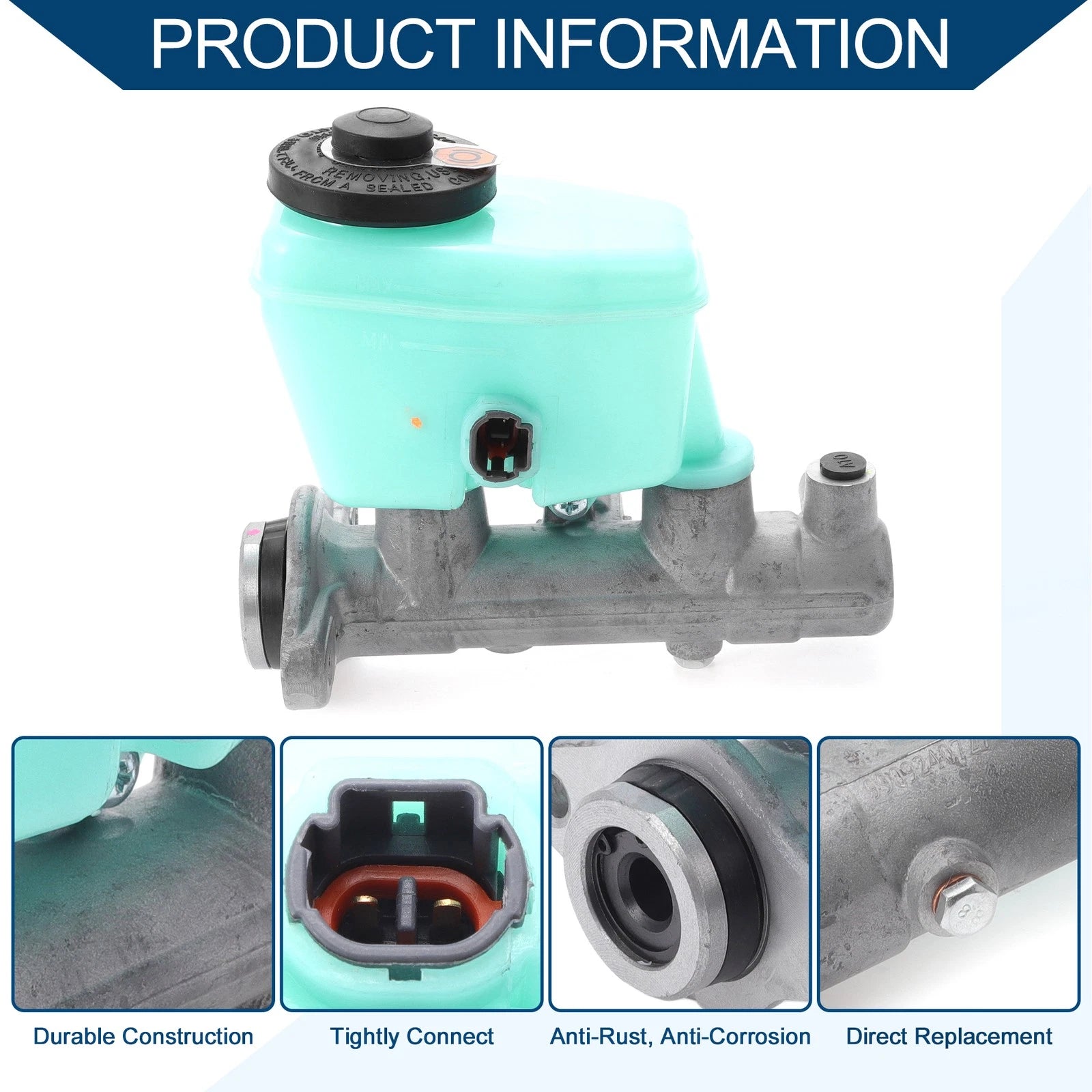 Brake Master Cylinder Reservoir No. 4720160610 for Toyota Landcruiser FZJ80 (1992–1998)
