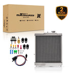 Aluminum Radiator for Honda Civic EH EJ EM (1992–2000) MT+12'' Fan+Shroud Kit