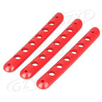 Red Door Handles Tailgate Aluminum Trim Inserts for Jeep Wrangler JK (2007–2016)