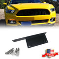 No Drill Front Bumper License Plate Bracket for Ford Mustang (2015–2017)