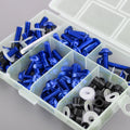 158pcs Fastener Clip Screw Kit for Universal Motorbike Windscreen Fairing