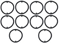 Set of 10 Engine Oil Cooler Seals 59X5 mm for Audi A3 80 90 VW Beetle GTI
