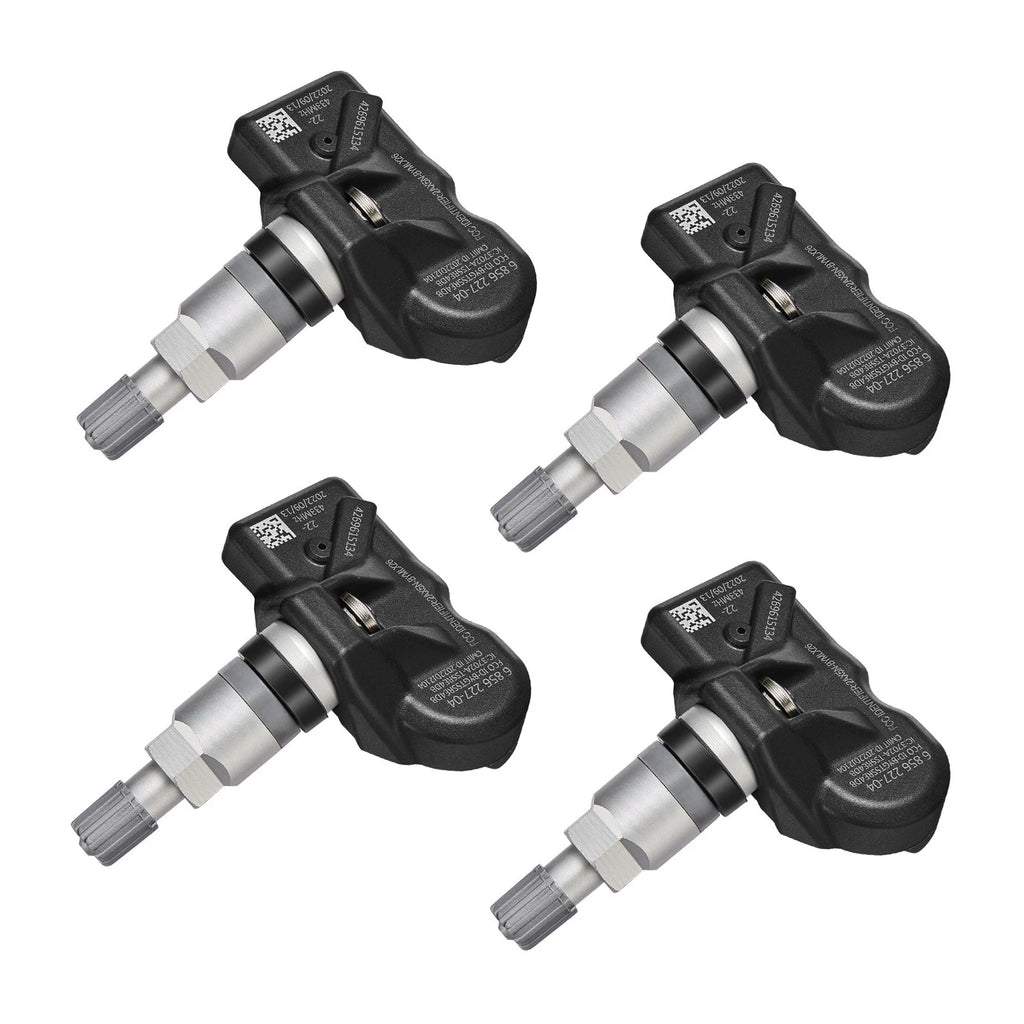 4PCS TPMS Sensor Set for BMW X3 X5 X6 Mini (2005–2018)