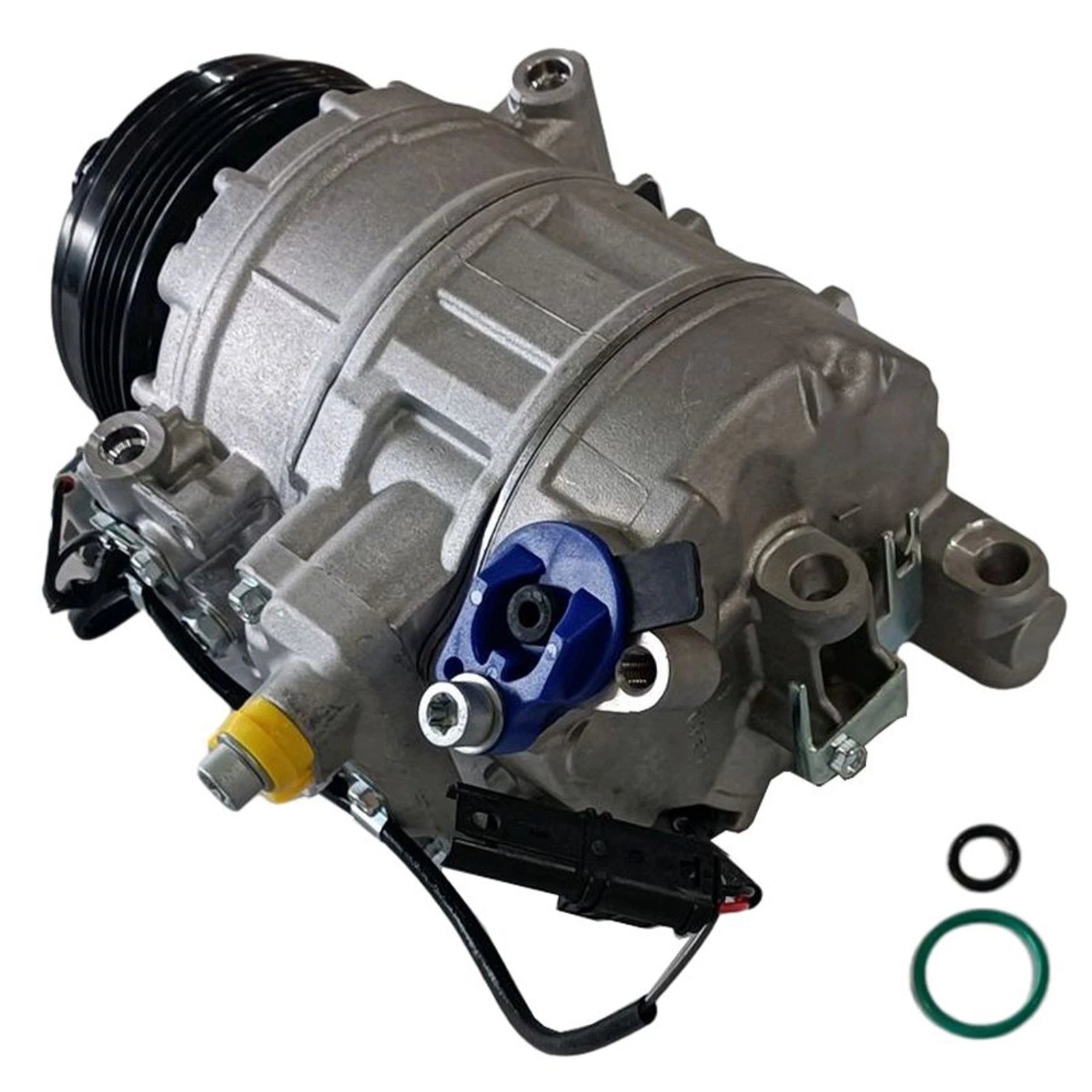 AC Compressor w/4-Groove for BMW F07 550i GT F12 F13 650i F01 F02 X5 X6 (2010–2017) CO29118C