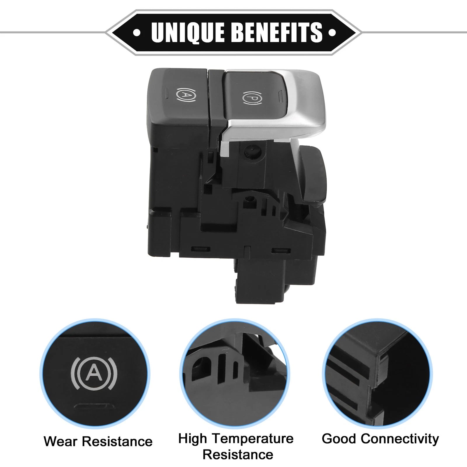 Front Electric Parking Brake Control Switch for Audi Q3 (2015–2017)