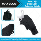 Rear Left Door Lock Actuator Latch for Toyota Corolla RAV4 (2000–2023) 69140-12070